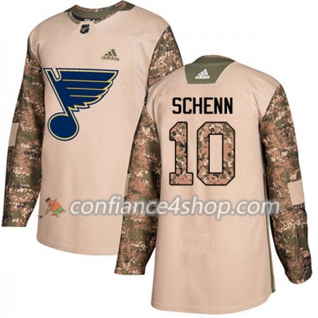 Adidas Maillot de Hockey St. Louis Blues Brayden Schenn 10 2017-2018 Camo Veterans Day Practice Authentic - Homme Adidas Maillot de Hockey St. Louis Blues Brayden Schenn 10 2017-2018 Camo Veterans Day Practice Authentic - Homme